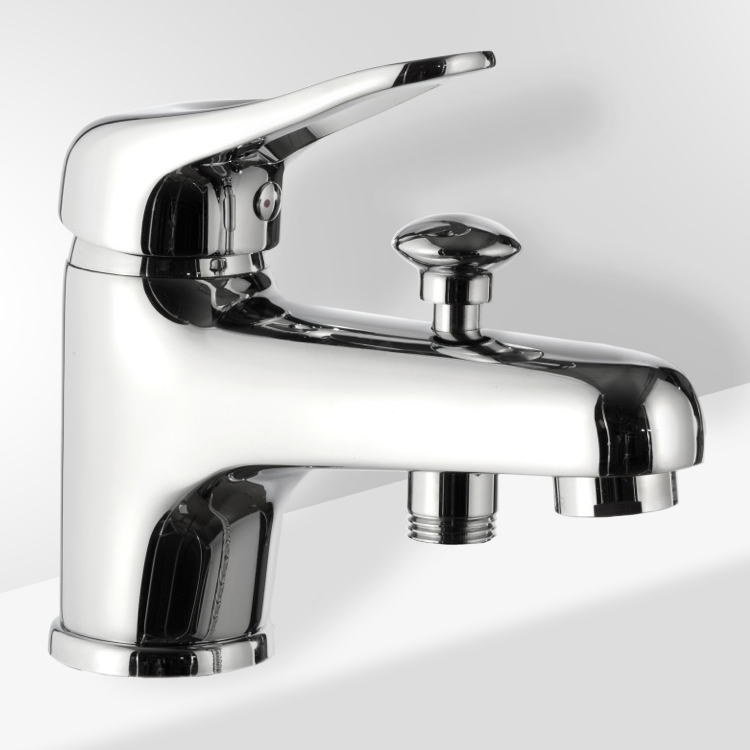 Tub Filler, Remer K04, Chrome Bathtub Faucet With Diverter